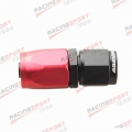 6AN AN6 AN 6 Straight Swivel Fitting Hose End Adaptor Aluminum Red/Black|Fuel Supply & Treatment| - ebikpro.com