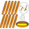 10PCS Amber Marker Light 12v Truck Lights Trailer LED Side Marker Lights 24 v Trailer Lighting Side Envelope LED Trailer Lights|