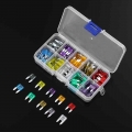 100Pcs Mini Case Assorted Car Boats Truck Standard Blade Fuse Kit Auto Motorcycle Repair Tools Accessories|Fuses| - Officemati