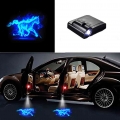 Universal Wireless Led Door Welcome Light Shadow Light Laser Emblem Lamps Kit For All Models Cars Door Welcome Shadow Light - De