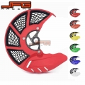 Front Brake Disc Rotor Guard Cover Protector For HONDA CR125R CR250R 04 07 CRF250R CRF450R 04 20 CRF250X CRF450X 04 17 CRF250RX|