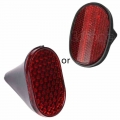 Red Bicycle Bike Rear Fender Safety Warnning Reflector Tail MudGuard Cycling New .|Bicycle Light| - Ebikpro.com