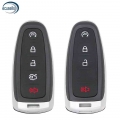 4 Buttons 5 Buttons Remote Key Fob Case Shell For Ford Edge Explorer Escape Flex Focus For Lincoln Mks Mkt H101 H75 Small Key -