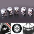 5Pc Skull Tyre Tire Wheel Car Auto Valves Cap Dust Stem Cover BicycleMotocycle|Valve Stems & Caps| - ebikpro.com