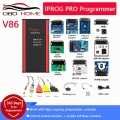 IPROG Pro 2021 V86 Full ECU Key Programmer Iprog+ IMMO Airbag Reset Iprog V84 PK DIGIPROG 3 Carprog|Car Diagnostic Cables &