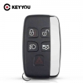 KEYYOU For Land Rover Discovery 4 Sport Evoque Vogue For Range Rover For JAGUAR XE XF Remote 5 Buttons Car Key Shell Smart Case|