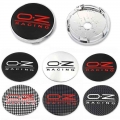 56mm O.Z OZ Racing logo Wheel Center Caps Sticker for Ford Focus BMW Audi Tesla Honda Toyota Mercedes KIA Nissan VW Jeep Hyundai