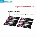 Bicycle road bike frame national flag name stickers custom bicycle stickers custom rider id decals style 5|Bicycle Stickers| -