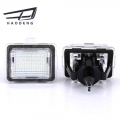 2Pcs/A Set Car LED Number License Plate Light For Mercedes Benz W204 W204 5D W212 W216 W221 CanBus No Error Turn Signal 12v|Sign