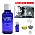 10/30ml 9h Car Hardness Headlight Lens Restorer Repair Liquid Polish Auto Cleaner Set Environmentally Friendly Brand Support Csv