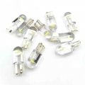 10pcs New T10 W5w Wy5w 168 501 2825 Cob Led Car Wedge Parking Light Side Door Bulb Instrument Lamp Auto License Plate Light 12v