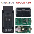 2019 OPCOM V1.99 For Opel OBD2 Diagnostic Scanner OP COM 1.99 PIC18F458 FTDI Chip CANBUS OP COM |Car Diagnostic Cab