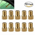 10 Pcs Bicycle Pieces Mtb Accessories Ventilation Presta Valve Adapter Schrader Thin Bike Nozzle Inflator Nipple Caps Tire|Valve