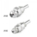 An6 5/16 or AN8 3/8 Aluminum Hose Barb Fuel Tank Fitting Silver Replacement Fittings Connector|Fuel Tanks| - ebikpro.com