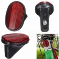 2022 New Red Bicycle Bike Rear Fender Safety Warnning Reflector Tail MudGuard Cycling New Drop Ship|Bicycle Light| - Officemat