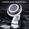 Steering Wheel Spinner Knob With Compass 360-degree Power Handle Ball Booster For Car Vehicle Steering Wheel Auto - Steering Whe