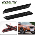 Yccpauto 2pcs Car Bumper Protector Anti-collision Strips Rubber Auto Guard Corner Body Protection Moldings Bar Car Styling - Sty