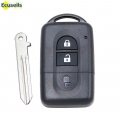 New Remote Key Shell Case Fob 2 Button Nissan X-trail Uncut - ebikpro.com