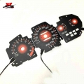 Dash El Glow Gauge Manual Transmission Black Face Red Gradation For Civic Eg 1992 1995 - Speedometers - ebikpro.com