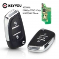 KEYYOU 433Mhz Modified Remote Key ASK ID46 Chip For Peugeot 306 407 807 For Citroen C2 C4 C5 C6 Berlingo Picasso CE0523 CE0536|C