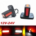 2pcs Led Outline Side Marker Lights 12v Trailer Side Lights 24 Volt Truck Trailer Lights Led Reversing Brake Light Turn Signal -