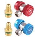 2Pcs R134A H / L Adapters Quick Coupling Air Conditioner Coolant Adjustable New|Refrigerant pipe & joint| - ebikpro.c