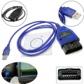 Black/Blue VAG COM 409.1 VAG COM 409.1 Kkl OBD2 USB Diagnostic Cable Scanner Interface for VW Audi Seat Volkswagen| | - Office