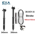 Kindshock Ks Exa 900i Dropper Seatpost 30.9/31.6*395mm Mountain Bike Wire Control Lift Seat Tube Internal Routing Seat Post - Bi