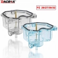 Motorcycle Carburetor Clear Bottom Transparent Float Bowl Oil Cup Fit For Keihin PZ CG NXR TITAN FAN Fload Chamber 26mm~32mm|Car