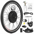 26x1.75'' Electric Bike Conversion Kit Bike Rear Wheel Hub Motor Kit 48v 1000w E-bike Motor Kit Brushless Gear Hub Motor