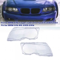 Headlight Clear Lens Cover Lampshade Fit For Bmw 3 Series E46 Coupe/cabrio Pre-facelift 2000-2003 M3 00-06,shell Car Accessories