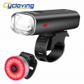 Cycloving Bicycle Light set Rainproof Led Bike Light Headlight Cycling Cycle Front Lamp Aluminum Ultralight MTB Bike Light|Bicyc