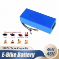 LiitoKala 21700 battery 36V 30Ah 25ah 20ah 15ah 40ah 50ah 45ah battery pack high power battery 42V Ebike electric bicycle|Electr