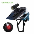 NEWBOLER LED Bicycle Helmet Light Rechargeable Cycling Helmet MTB Road Bike Helmet Headlight Holder Sport Safe Hat For Man Women