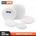 (single Sales) Spta 2''/3"/4"/5"/6/7'' Wool Polishing Pads Buffing Pads Polisher Pads For Ro/da/g