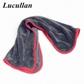 Lucullan 40X60cm Long Twist Pile Microfiber Drying Cloth Super Absorbent Swirl Free Towel For Paint Window Missed Spots|Sponges,