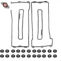 NEW Valve Cover Gasket L+R 22 Washers for BMW E34 E39 E32 E38 M60 M62 Engine 11129069872 11129069871|Cyl. Head & Valve Cover