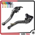 For KAWASAKI Z750 Z 750 2007 2008 2009 2010 2011 2012 Motorcycle Accessories Aluminum Short Brake Clutch Levers LOGO Z750|brake