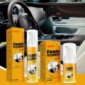 100ML Multifunctional Foam Cleaner Car Interior Strong Decontamination Leather Seat Cleaner Non irritating Foam Spray | | - Of