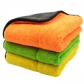 3pcs 800gsm 45cmx38cm Super Thick Plush Microfiber Car Cleaning Cloths Car Care Microfibre Wax Polishing Detailing Towels Soft -