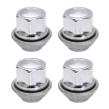 4/16PC M12x1.5 REPLACEMENT WHEEL NUTS ALLOY 19MM FOR FORD for C MAX CORTINA for FOCUS CHROME|Nuts & Bolts| - ebikpro.