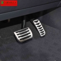 Carmilla Car Pedals for Range Rover Evoque Land Rover Discovery Sport for Jaguar E Pace Footrest Gas Brake Pedal Cover