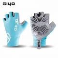 Giyo Cycling Half Finger Gloves Breaking Wind Anti slip Bicycle Mittens Racing Road Cycle MTB Bike Glove|Cycling Gloves| - Of