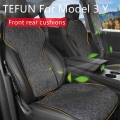 For Tesla Model 3 Y Car Seat Cushion Seat Cover Ventilated Seat Cushion Ya Modified Accessories Artifact|Automobiles Seat Covers