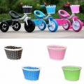 Bicycle Handcraft Waterproof Basket Bike Convenient Convenient Convenient Car Pattern Small Outdoor Beautiful Gift|Bicycle Bags