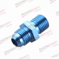 6AN 6AN AN6 Male Flare To M14 x 1.5 Metric Straight Fitting Black/BLUE|Fuel Supply & Treatment| - ebikpro.com