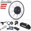 1000W 48V 52 13AH 17AH E Bike Electric Conversion Kit XF39 XF40 30H Driect Drive Motor MXUS Hailong Battery LCD Freehub|electric