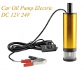 Mini Car Oil Pump Electric DC 12V 24V For Pumping Oil Water Submersible Aluminum Alloy Shell 12L/min Fuel Transfer Pump|Oil Pump