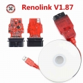 Renolink V1.87 V1.52 Ecu For R-enault Ecu Programmer Ecu Resetting Key Coding Matching Dashboard Coding Ecu Resetting Function -