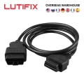 Lutifix 16pin Obd2 Extension Cable 1.5m Elm327 Odb2 16 Pin Elm327 Obd Ii Extensions Cables Connector Interface - Diagnostic Tool